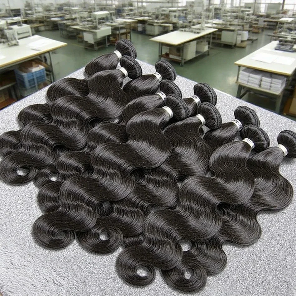 

12A Body Wave Human Hair Bundles Vietnamese 30 32 Inch Water Wave 1 2 3 4 Bundles Remy Hair Bundle Raw Virgin Hair Extensions