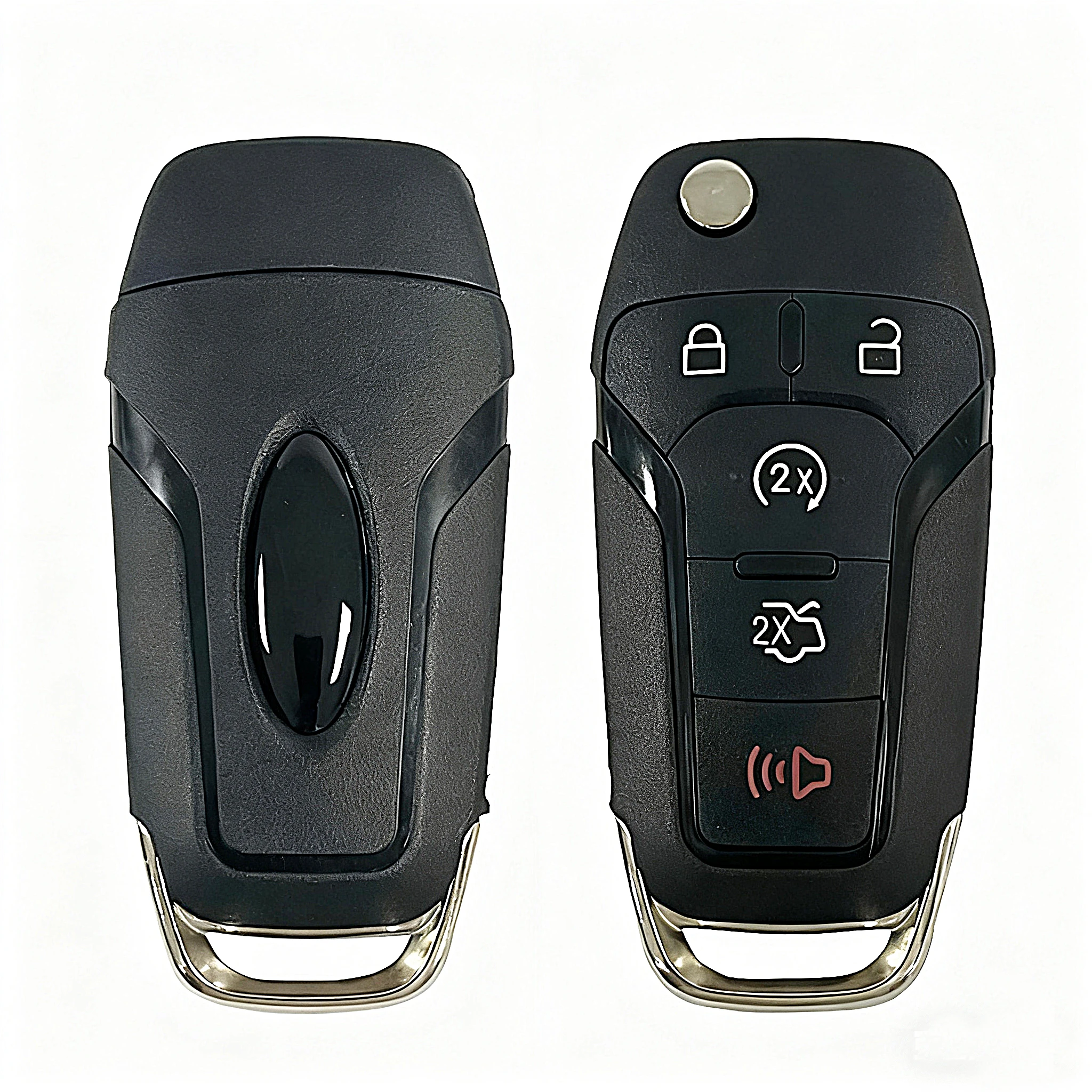

KEYECU для Ford F150 F250 2003-2004 N5F-A08TBLP 434 МГц, выкидной ключ-пульт с 4/5 кнопками