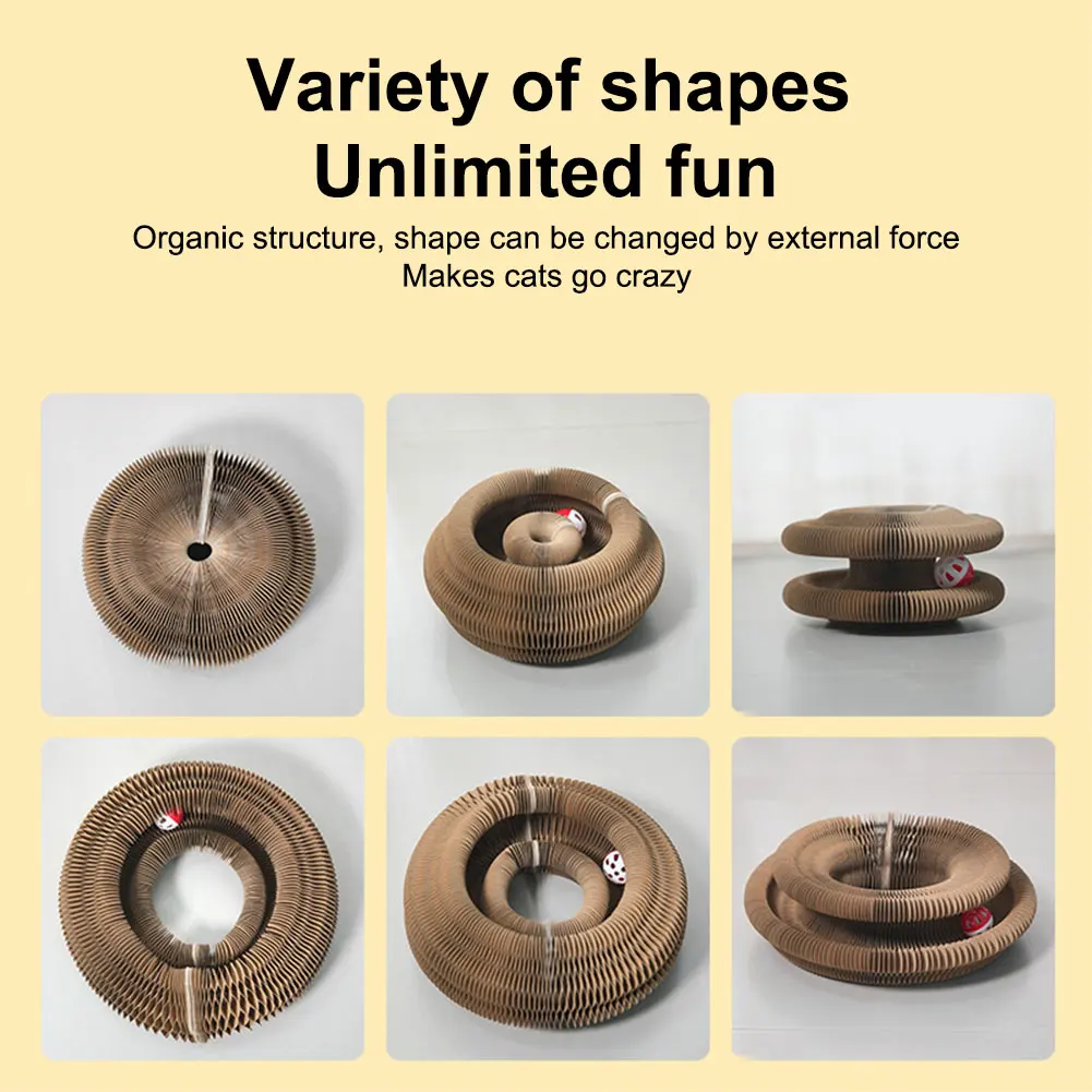 ماجيك الجهاز القط خدش مجلس القط خدش طوي القط تسلق الإطار جولة المموج القطط اللعب التفاعلية مستلزمات الحيوانات الأليفة