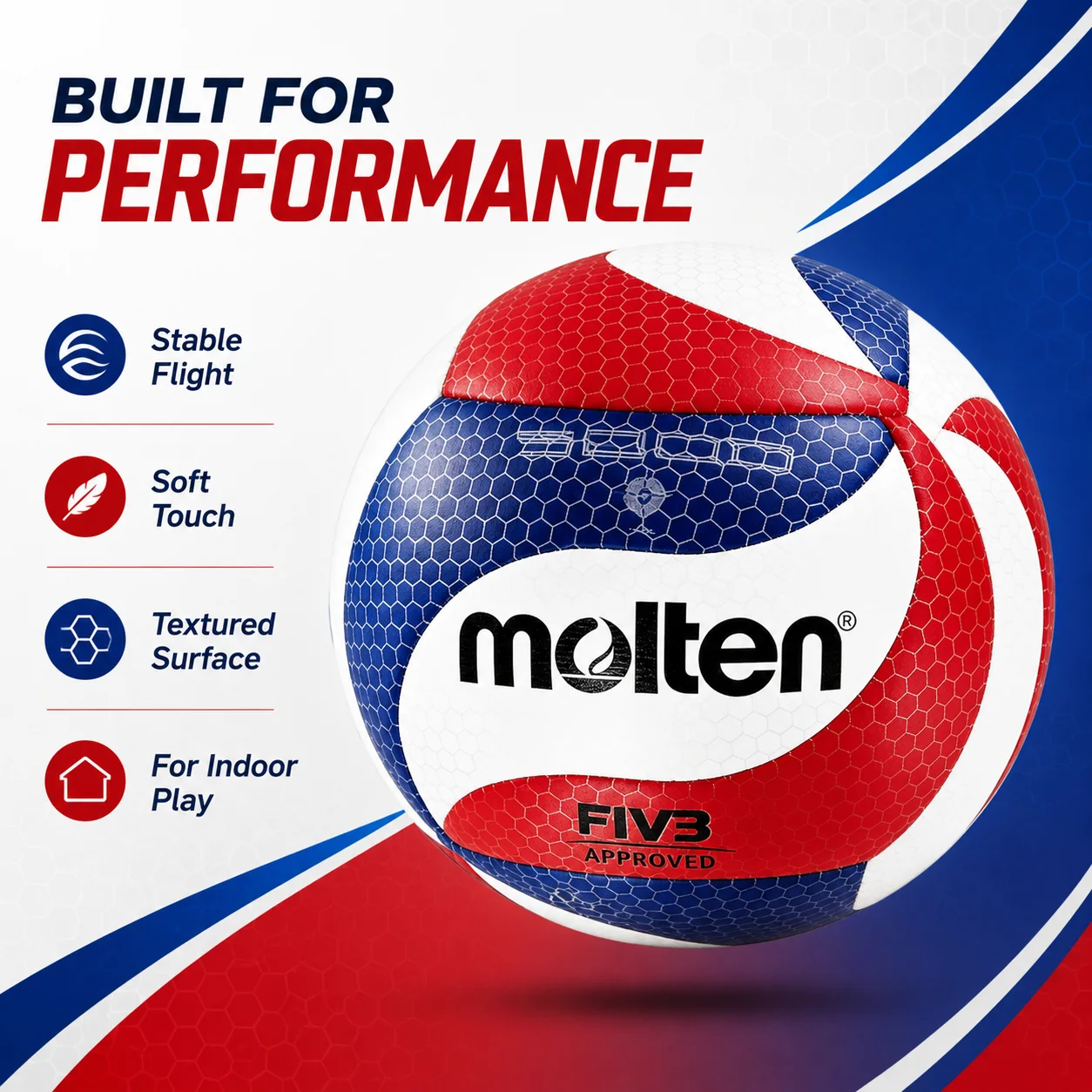 High Quality Volleyball Wear Resistant PU Surface Game Ball for Training Competition Indoor Outdoor Sports Equipment view 3