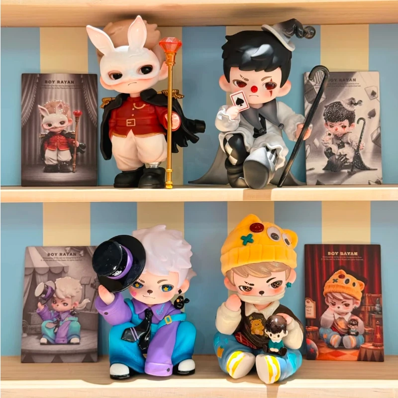 Tntspace Rayan No.7 Tent Series Blind Box Trendy Toy Cute Figure Desktop Ornament Collectible Gift For Adults Mystery Box