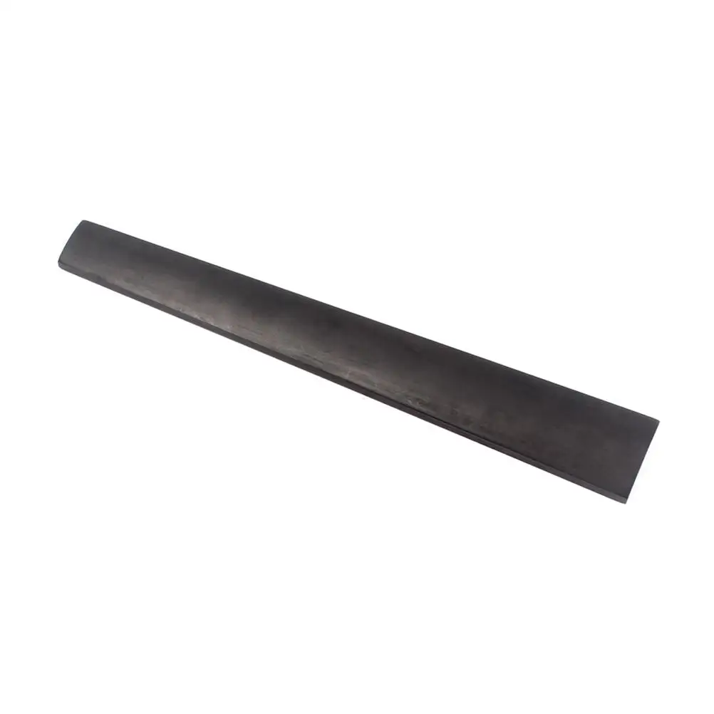 

3 4 Size Ebony Violin Fingerboard Wood Component Fretboard Replacement Parts Lightweight Durable