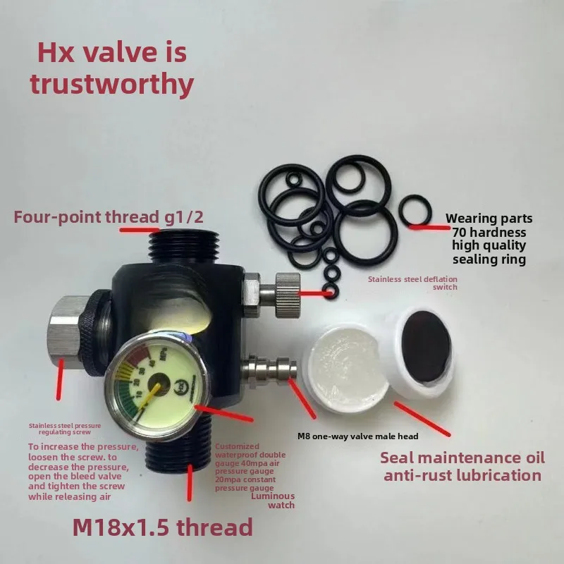 Constant pressure valve Double table integrated fast exhaust valve High pressure explosion-proof thickened version