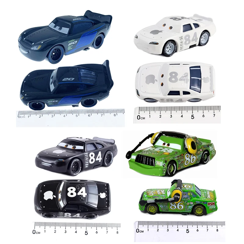 Cars 3 Pixar Cars Spielzeugauto Lightning McQueen Serie 1:55 Druckgussmodell Basisausführungen und plattierte Version Kinder-Legierungsspielzeugauto – Detail 9