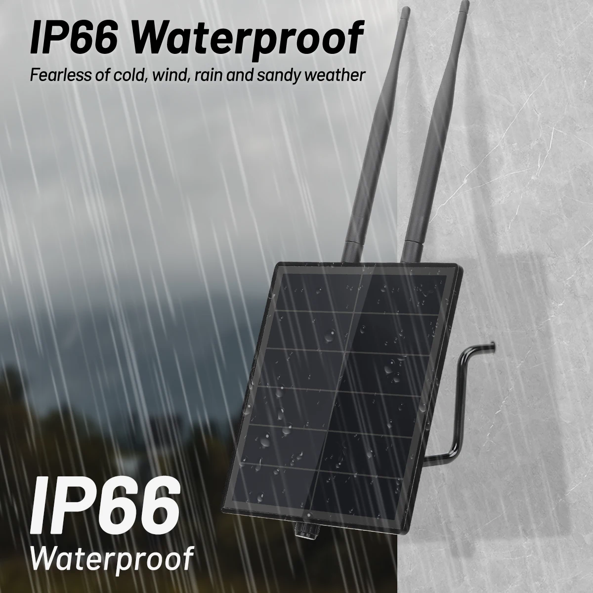 Panel słoneczny D5L Meshtastic RAK LoRa z wbudowanym kontrolerem solarnym do samodzielnego montażu, zasilany energią słoneczną, Meshtastic Wisblock RAK z anteną.