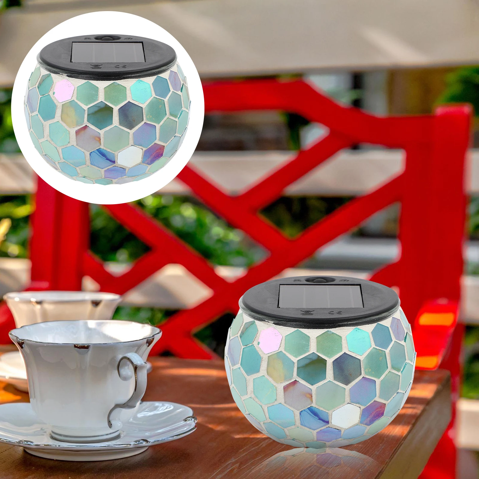 

1pc Solar Garden Lights Outdoor Led Landscape Lamps Waterproof Deck Fence Pool Light For Pathway Patio Lawn Decoration
