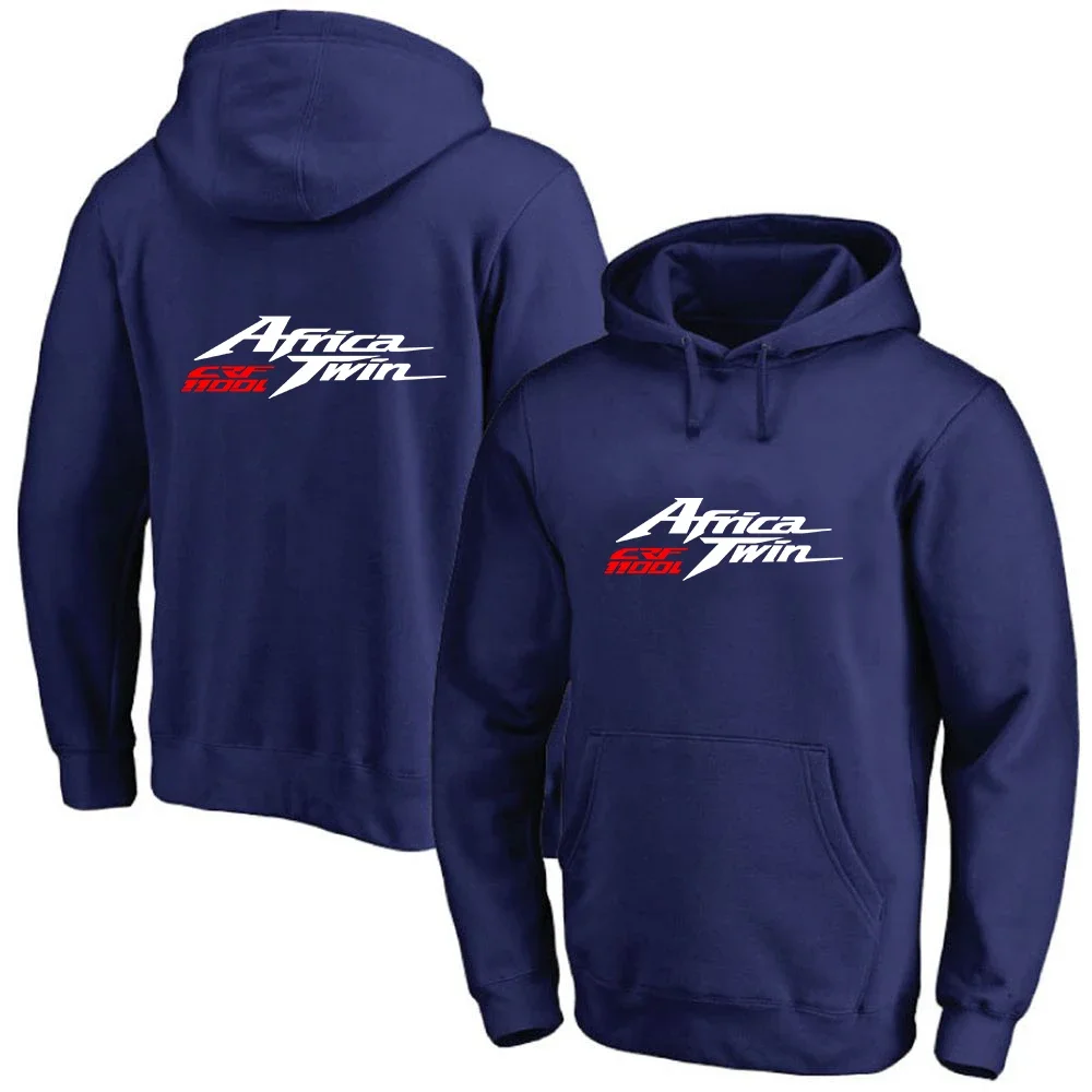 Africa Twin Crf 1000 L Crf1000 Mens Printing Spring And Autumn Solid Color Pullover Hoodie Fashion Casual Simplicity Top