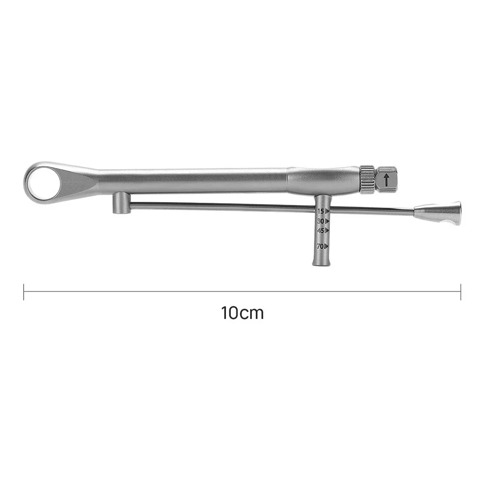 

Dental Implant Torque Wrench Manual Ratchet Driver High Precision Surgical Adjustable Torque Control for Dental Implant Surgery
