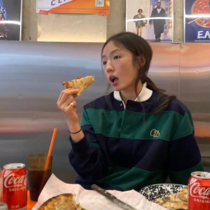 レトロアメリカン刺繍ジッパーストライプスウェットシャツカップルマッチング綿100%秋シーズンレディースプレミアムパーカー