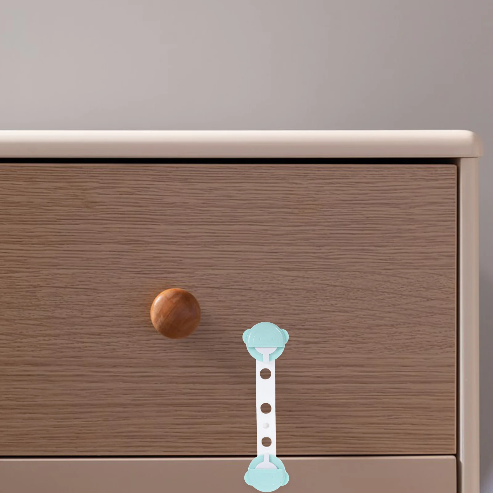 

3pcs Child Safety Cabinet Locks Baby Proofing Fridge Furniture Locks Multi Use Cute Easy Install Home Decor