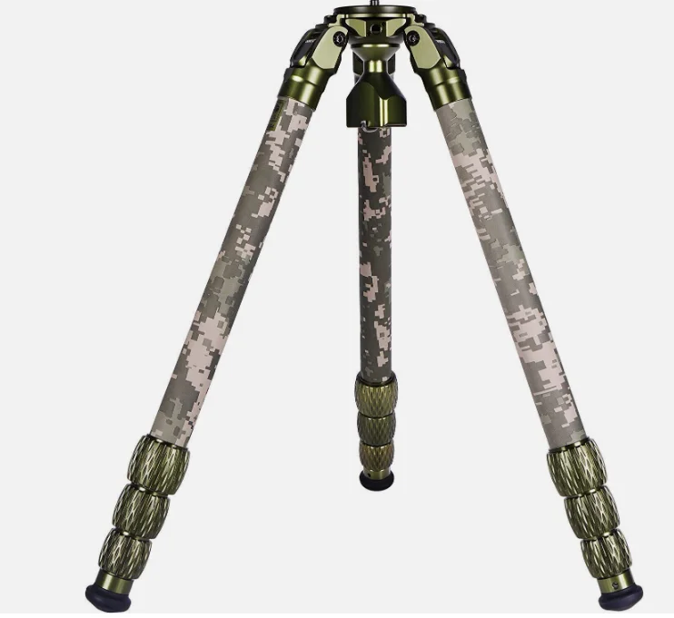 Sirui CT-3204 Pro Carbon 4-Step Tripod Legs Only Green Digi Camo Flat/75mm Bowl