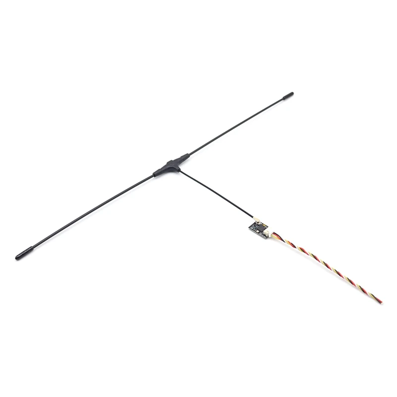 ELRS Receiver For FPV Long Distance Nano RX 750Mhz With T-Shaped Antenna Enhanced Signal Stability