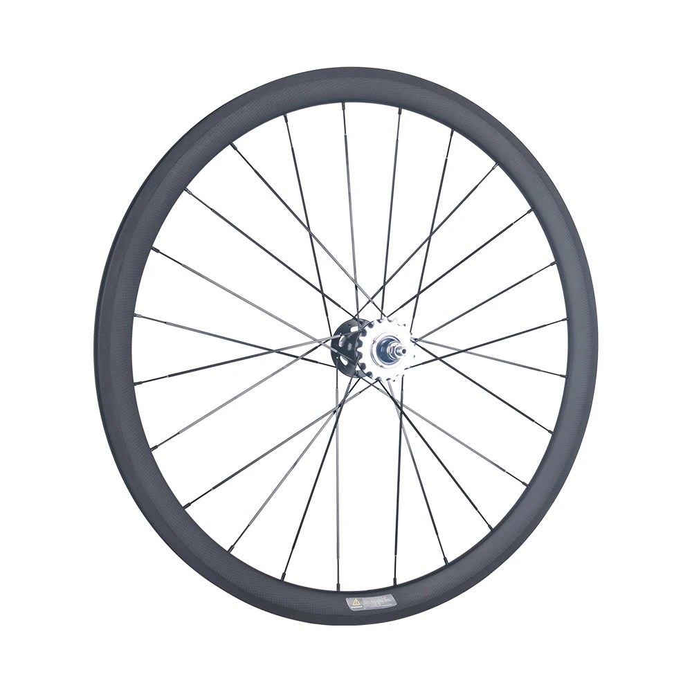 700C Rennrad-Carbon-Laufradsatz für Fixed Gear mit Flip-Flop-Naben von NOVATEC, 38mm 50mm 60mm 88mm Tiefe, 23mm Breite, Clincher-Fahrradlaufradsatz – Detail 8