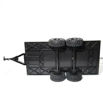 GLOBACT RC 1/18 拖車,用於牽引 1/18 RC 攀爬車 Axial SCX24 的平板拖車 8 最佳銷售 遙控船拖車 - №2