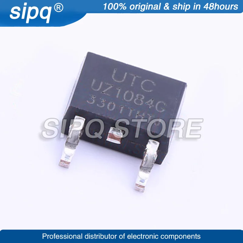 10PCS/LOT UZ1084G-3.3V-TN3-R UZ1084G TO-252-2(DPAK) Brand New and Original In Stock Authentic Product