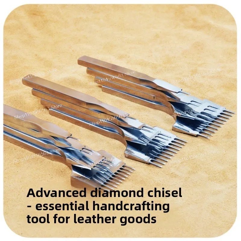 Advanced Ling Chop, Leather Punching Tools DIY Leather Goods, Punching Stitching Tools, Ultra High Hardness