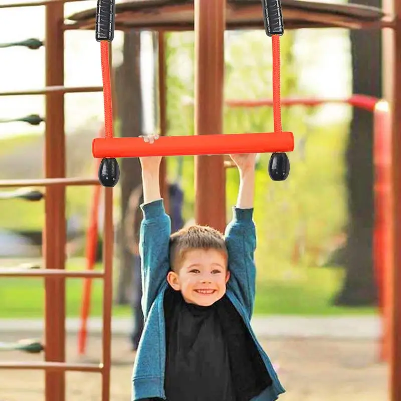 Monkey Bars Obstacle Safe And Durable Colorful Rings Easy To Use Hand Holding Climbing Monkey Bar Ring