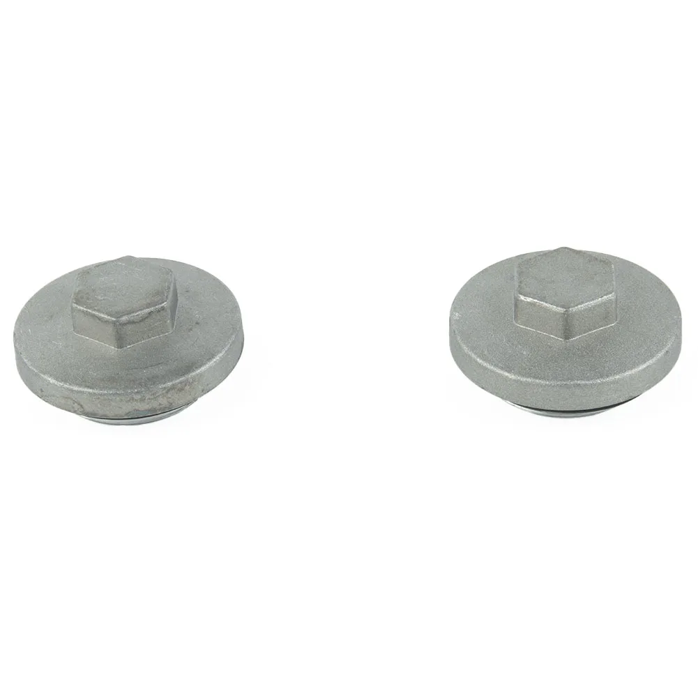 2pc For Honda Valve Cover Cap Set Polished Aluminum 17mm Hex M30x1.5 Thread with O-Rings for CB550F CB750F CR250R GL1200 TRX420