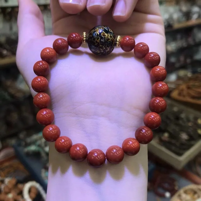 

Jewelry Natural South Red Agate Single Circle Accessory Bracelet