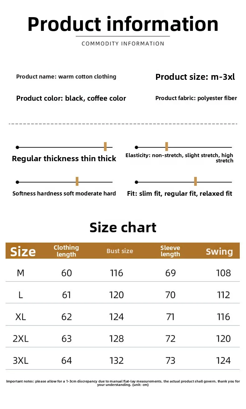 Dámský krátký kabát z peří a bavlny, módní zimní nový produkt, stylový kabát, bavlněná bunda, nejprodávanější svrchní oblečení - náhled 2