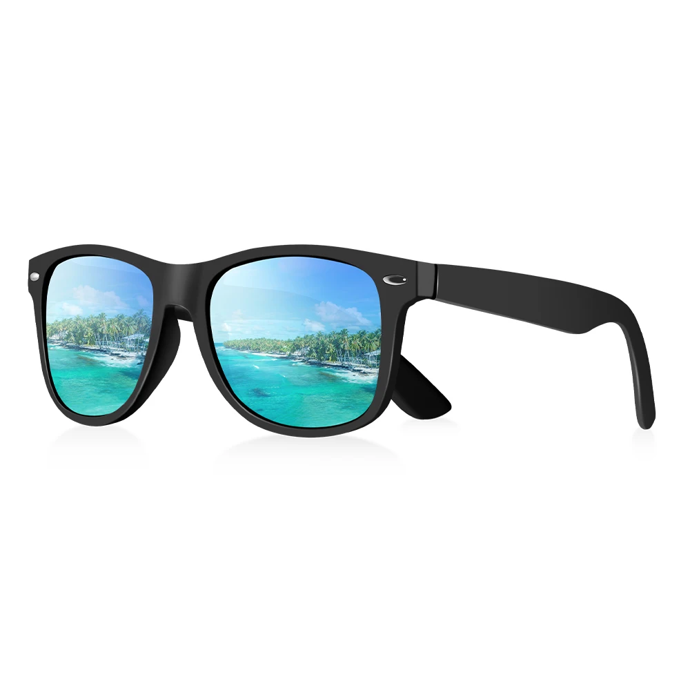 Crixalis Klassiker polarisierte Sonnenbrille Männer Frauen Mode quadratischen Spiegel Sonnenbrille weibliche Outdoor-Sport Anti-UV-Farben männlich – Detail 8