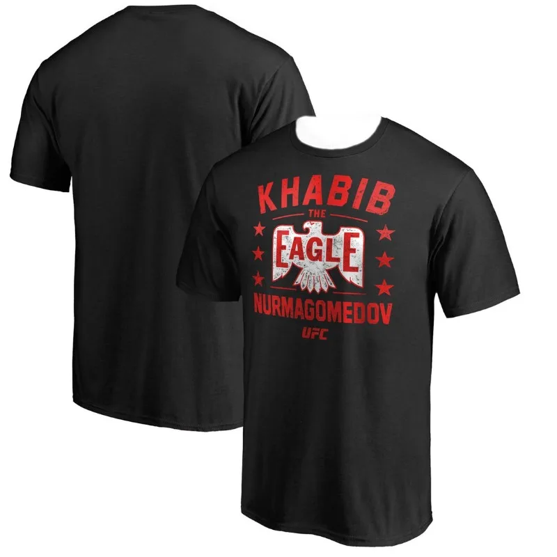 MMA فنون الدفاع عن النفس المختلطة UFC (حبيب) خبيب إيجلز للرجال والنساء الرياضة سرعة الجافة تي شيرتات قصيرة الاكمام