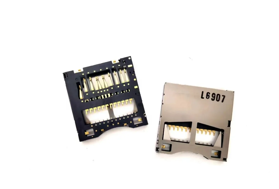 sdv5-070 & sdv2-053 セット 1Pcs SD Memory Card Guide Slot Assembly Replacement For Panasonic