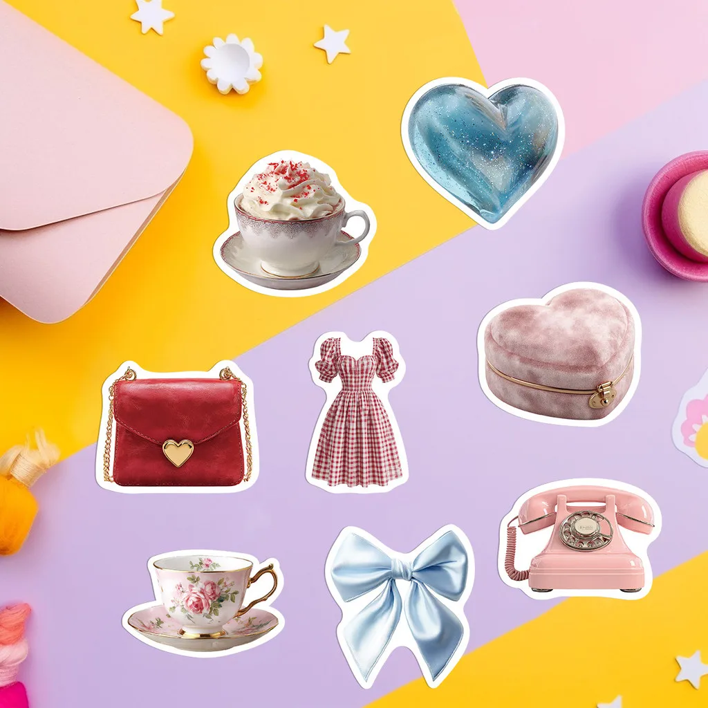 50 قطعة من ملصقات الكتابة على الجدران الجمالية الإبداعية - شارات مقاومة للماء لزجاجات المياه والأمتعة DIY ديكور LanLanStickersWorld Store