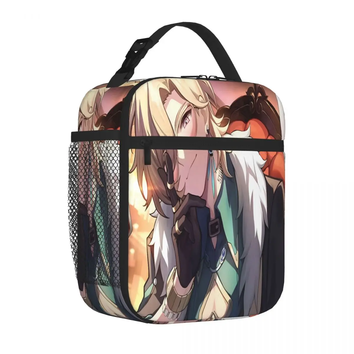 Bestselling Aventurine Honkai Star Rail Single Layer Student Lunch Bag Outdoor Sports Thermal Lunch Bag