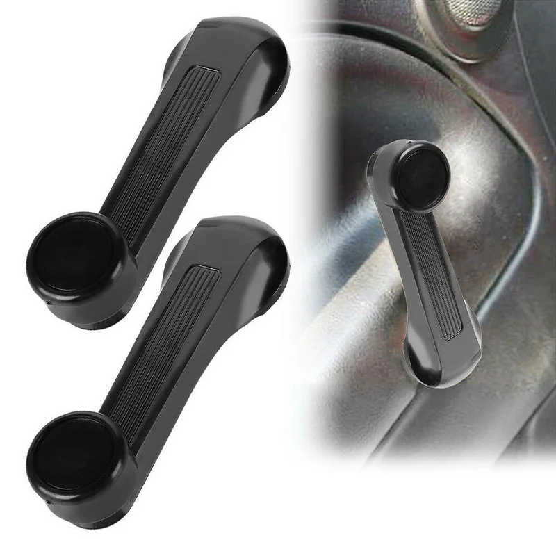 

2pcs Car Window Winder Crank Risers Automobile Winder Crank Window Handle Replacement Car Accessories for Honda Civic 1984-2000