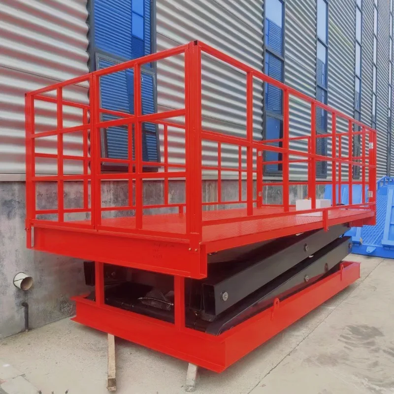 3 tons fixed lifting platform lift Large 5 tons 10 tons hydraulic electric scissor lift