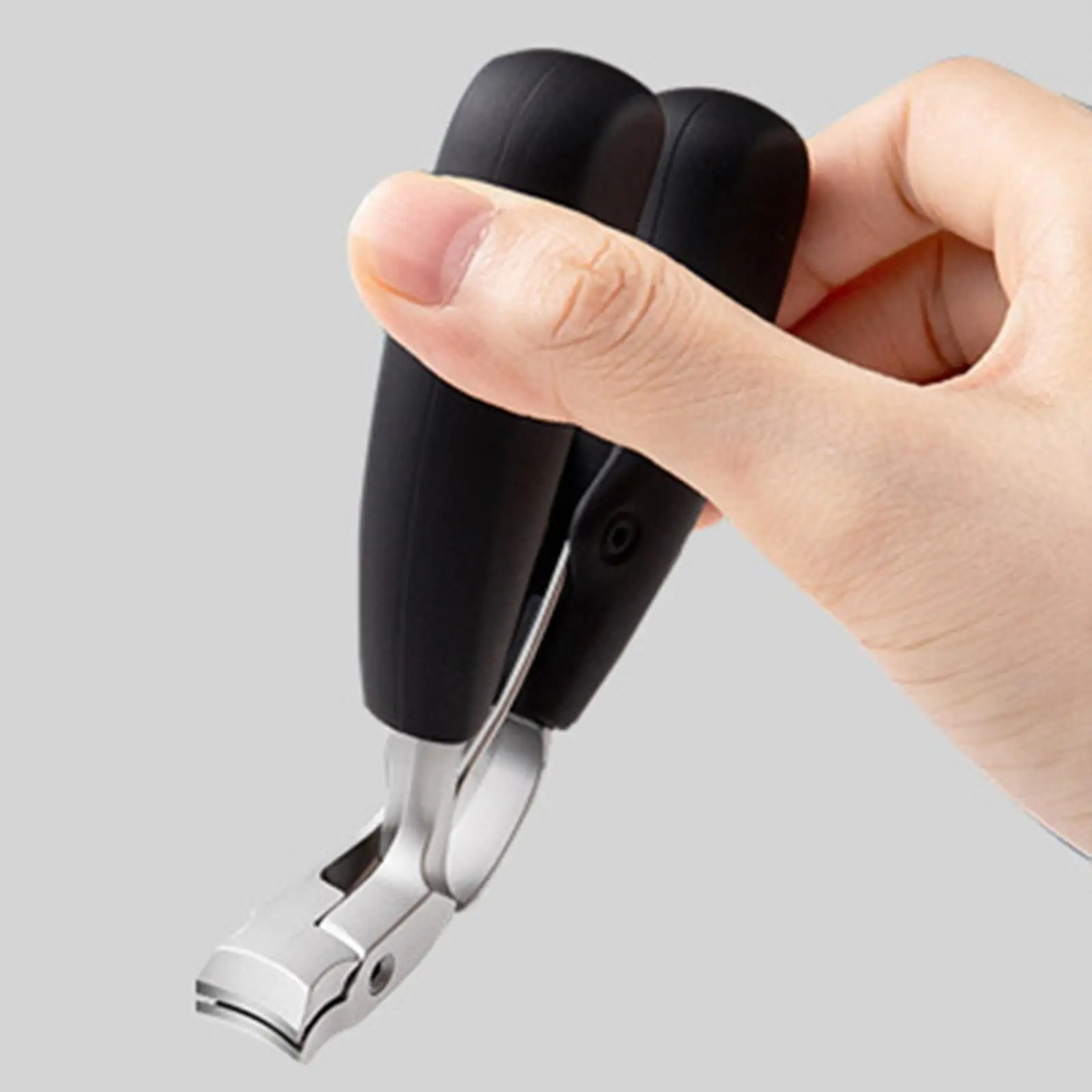 

Slanted Nail Clipper Pedicure Toenail Cutter Wide Jaw Opening Lightweight Nail