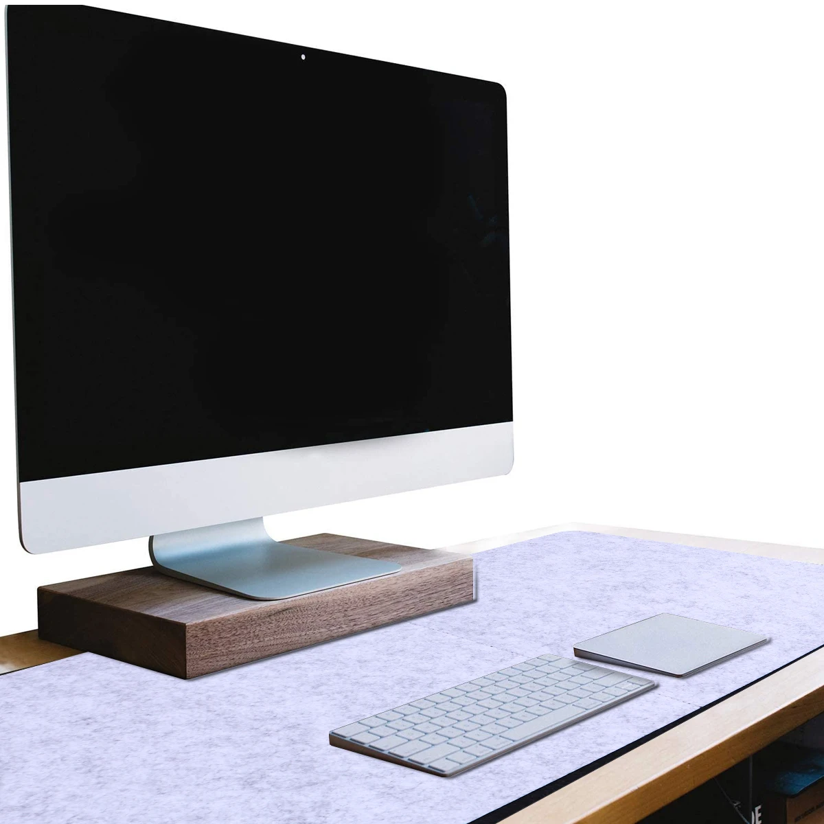 

Large Gaming Mouse Pad Table Mat Pads Computer Anti-s Wrist Oversized Grey Felt Child