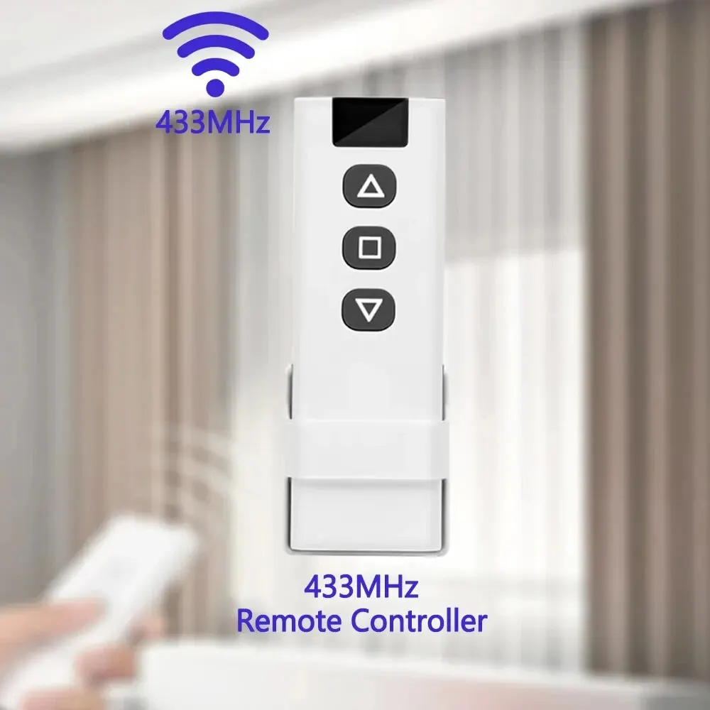 Tuya Wifi Smart Gordijnschakelaar Controllers Blind Rolluik RF 433MHz Smart Life APP Afstandsbediening Spraakbesturing Alexa Google Home