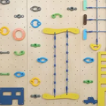 

Adventure Park Rock Climbing Wall - Children's Fun Wall - Indoor Rock Climbing Wall - Customizable