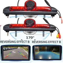 170 Degree Reverse CCD Parking Car Brake Light Rear View Camera For Citroen JUMPER III FIAT DUCATO X250 Peugeot BOXER