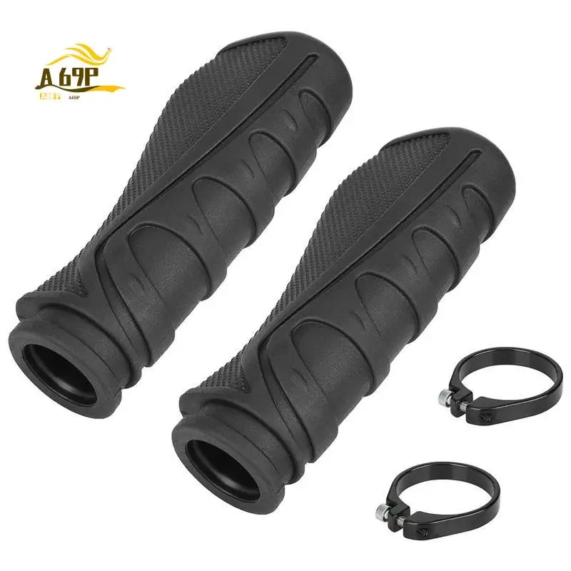 A69P-Universal Scooter 22Mm Grip Handle Grips para scooter elétrica INOKIM OXO OX para ZERO KAABO DUALTRON com aderência antiderrapante