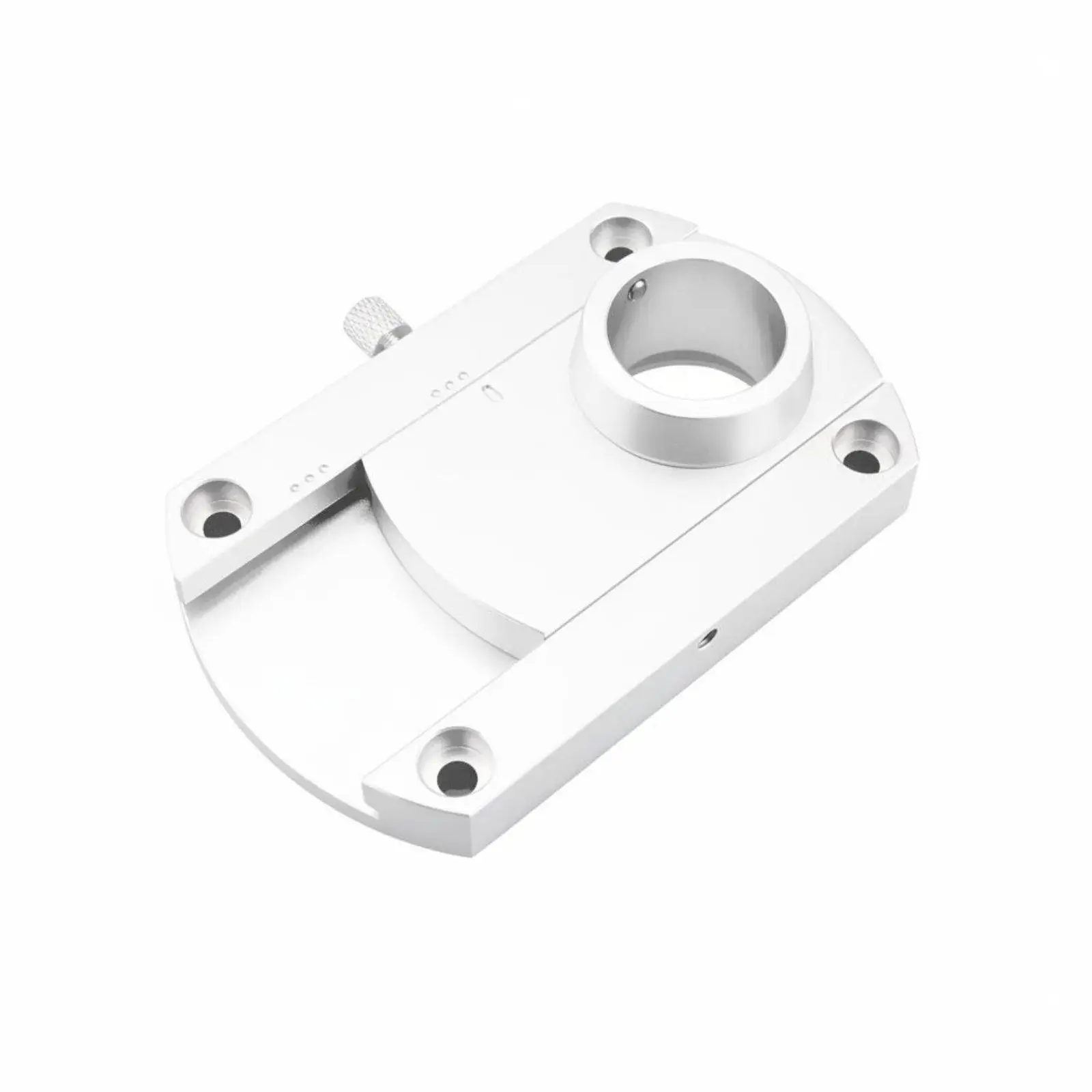 Turntable Arm Base Stable Aluminum Alloy Mount Plate for SME Tonearm Professional Audio Interface LP Player Enhancement