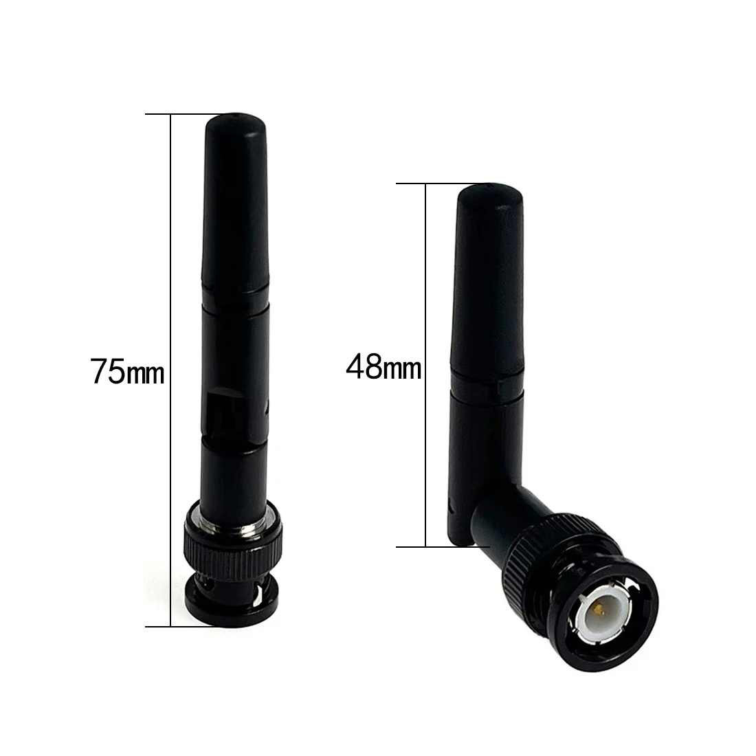 1pc 433Mhz/ GSM/2.4Ghz/4G LTE  Antenna  Small S Foldable Aerial BNC Male Connector NEW Wholesale