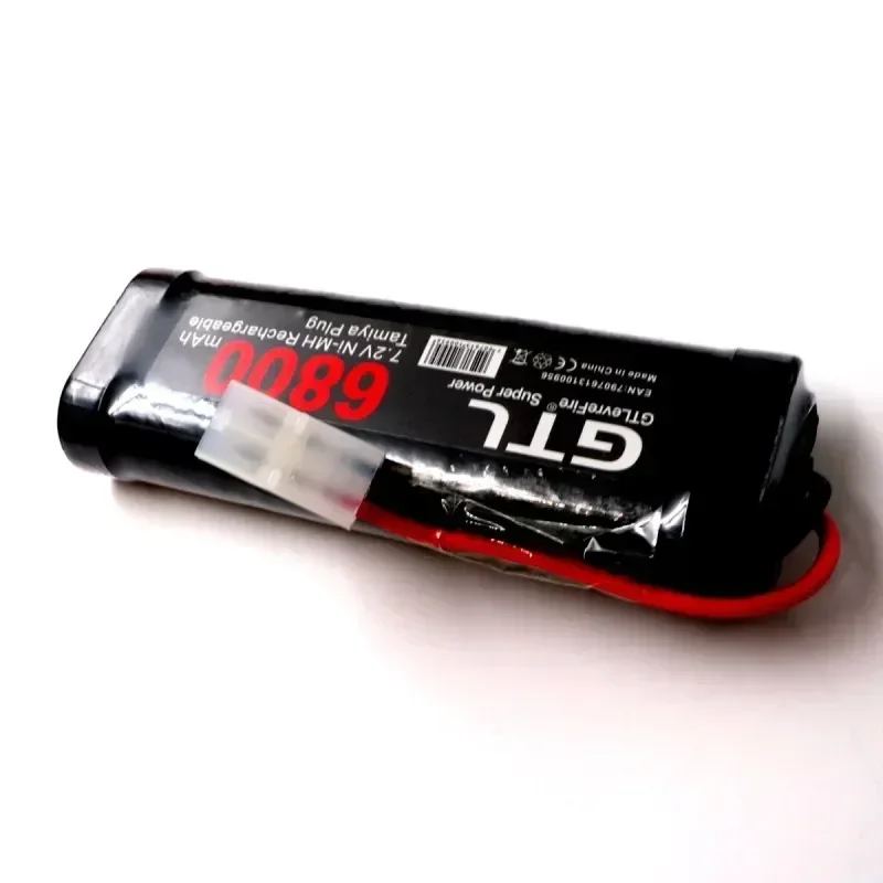 air transport New 7.2V 6800mAh NiMH Battery Pack RC car truck Bugibot tank ni mh Batterias grey dinner power supply