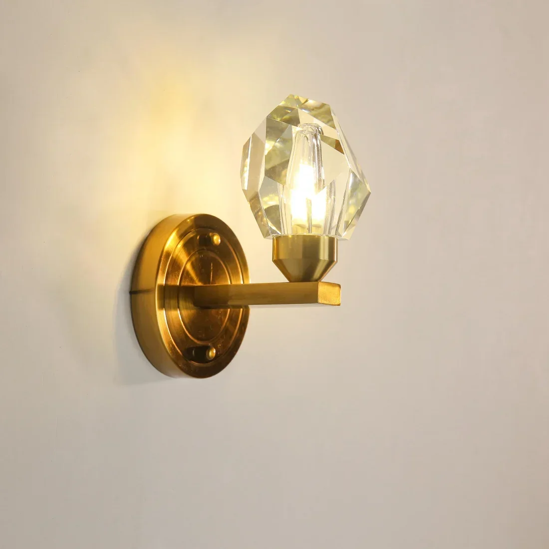 

Modern LED Crystal Wall Lamps Nordic living room Bedroom Bedside Lamp Corridor Stairs Home Decor diamond Wall Lights Fixtures