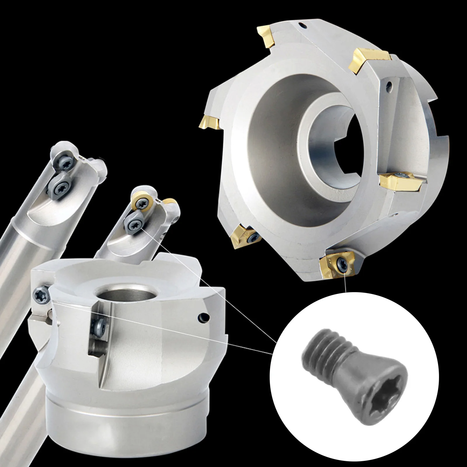 10 pz M2-M5 Viti Torx Per Sostituire Lame In Metallo Duro Utensili Per Tornio CNC Per Sostituire Lame In Metallo Duro Attrezzature Accessori
