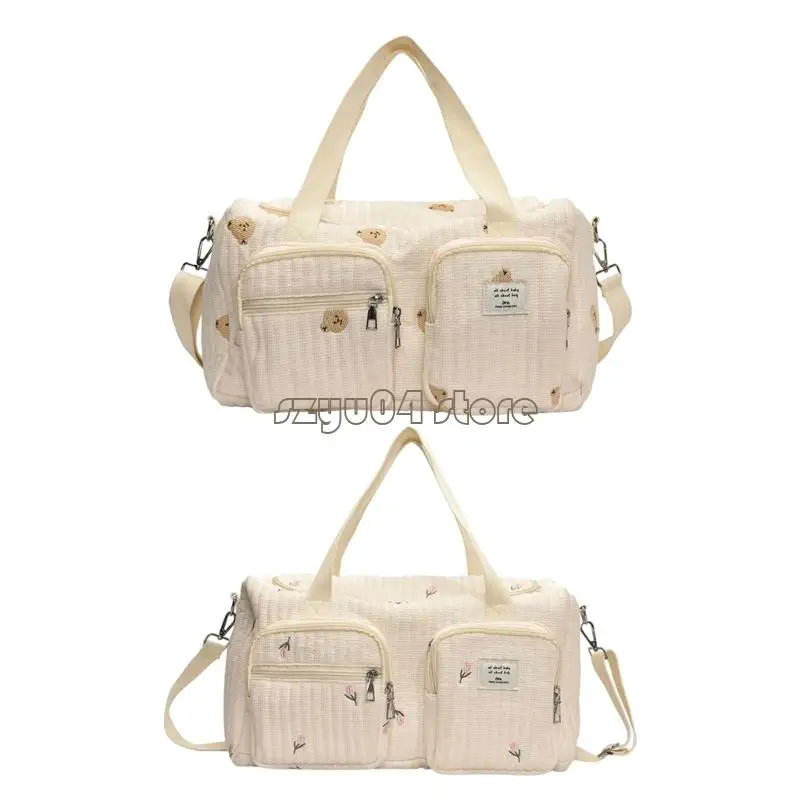 

4X7D Spacious Storage Hand Bag Crossbody Bag with Multiple Compartments for Travel