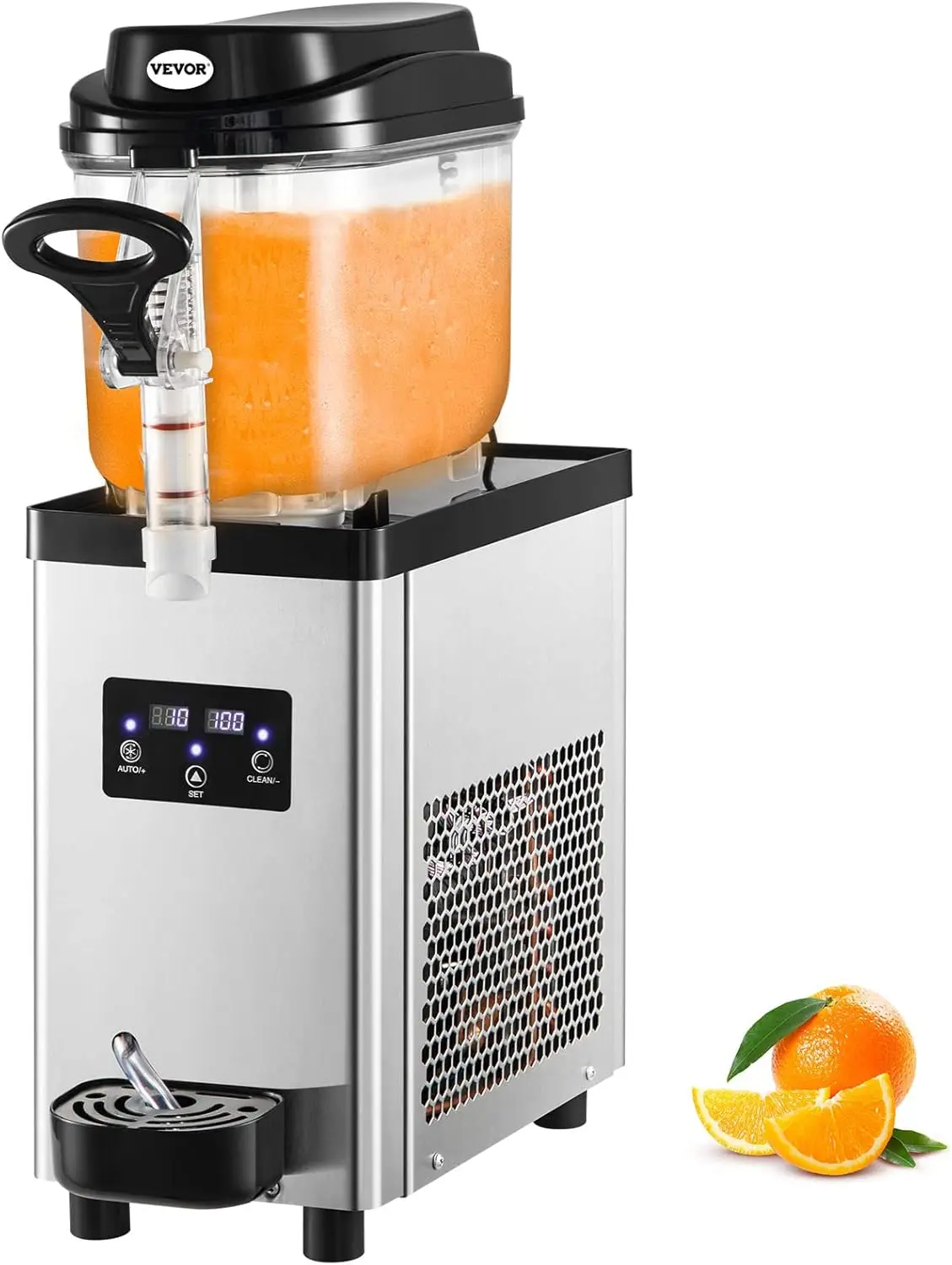 Commercial Margarita Machine, 6L/1.6 Gallons 25 Cups Commercial Slushy Machine, Slushie Machine 300W, Commercial Margarita