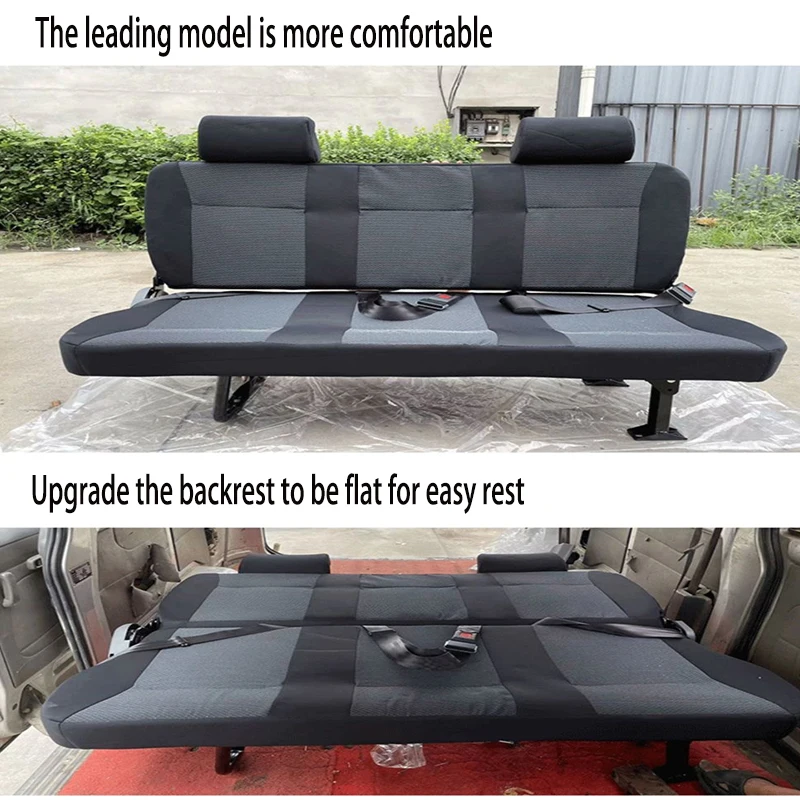 JHZ for Flip Over Seat Folding Side Hanging Seat Datong V80 Foton Zhongshun Iveco Quanshun Jinbei Modified Cargo Seat