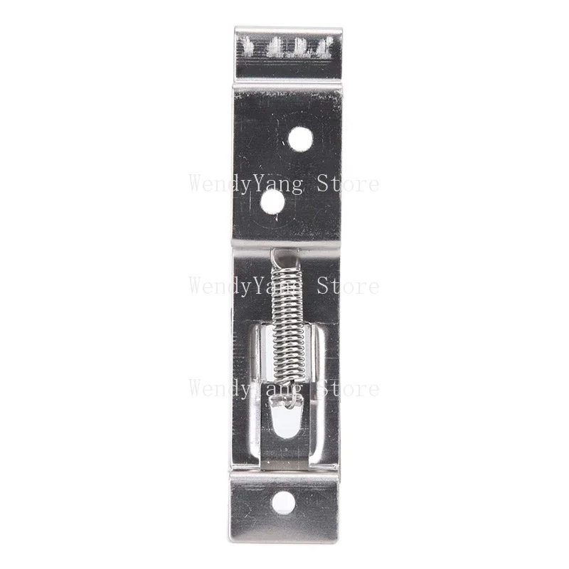 2pcs Car License Plate Frame Holder Trailer Number Plate Clips Spring Loaded Stainless Steel Bracket Cars