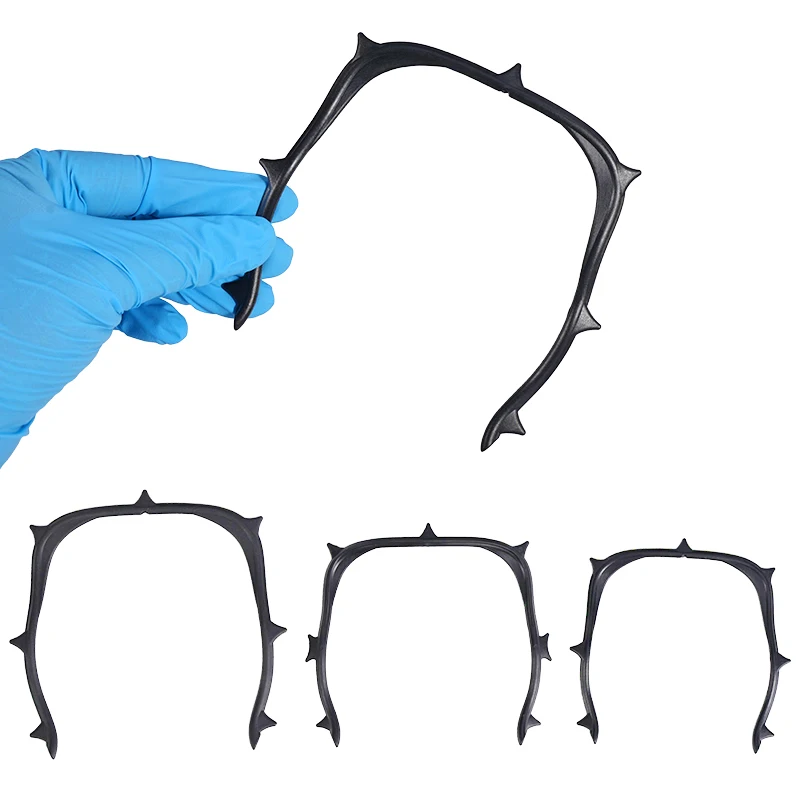 1pc Dental Frame Carbon Fiber Rubber Dam Sheets Holder Autoclavable U-Shape Mouth Opener Dentist Tools Oral Care Materials