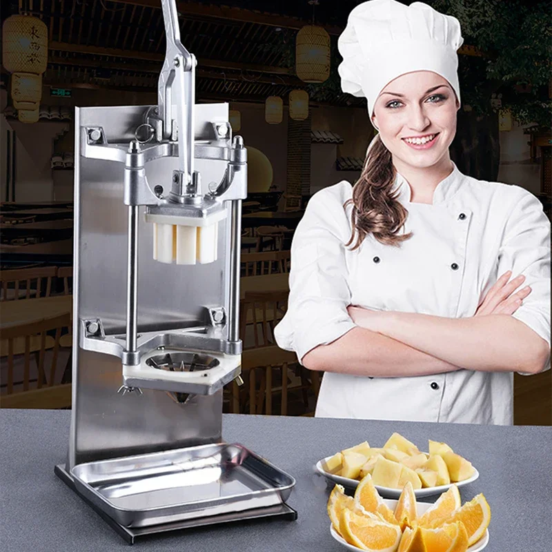 QTJ-J002XE Commercial ege Chopper And Fruit Slir ertical Slicing And Stainless Steel