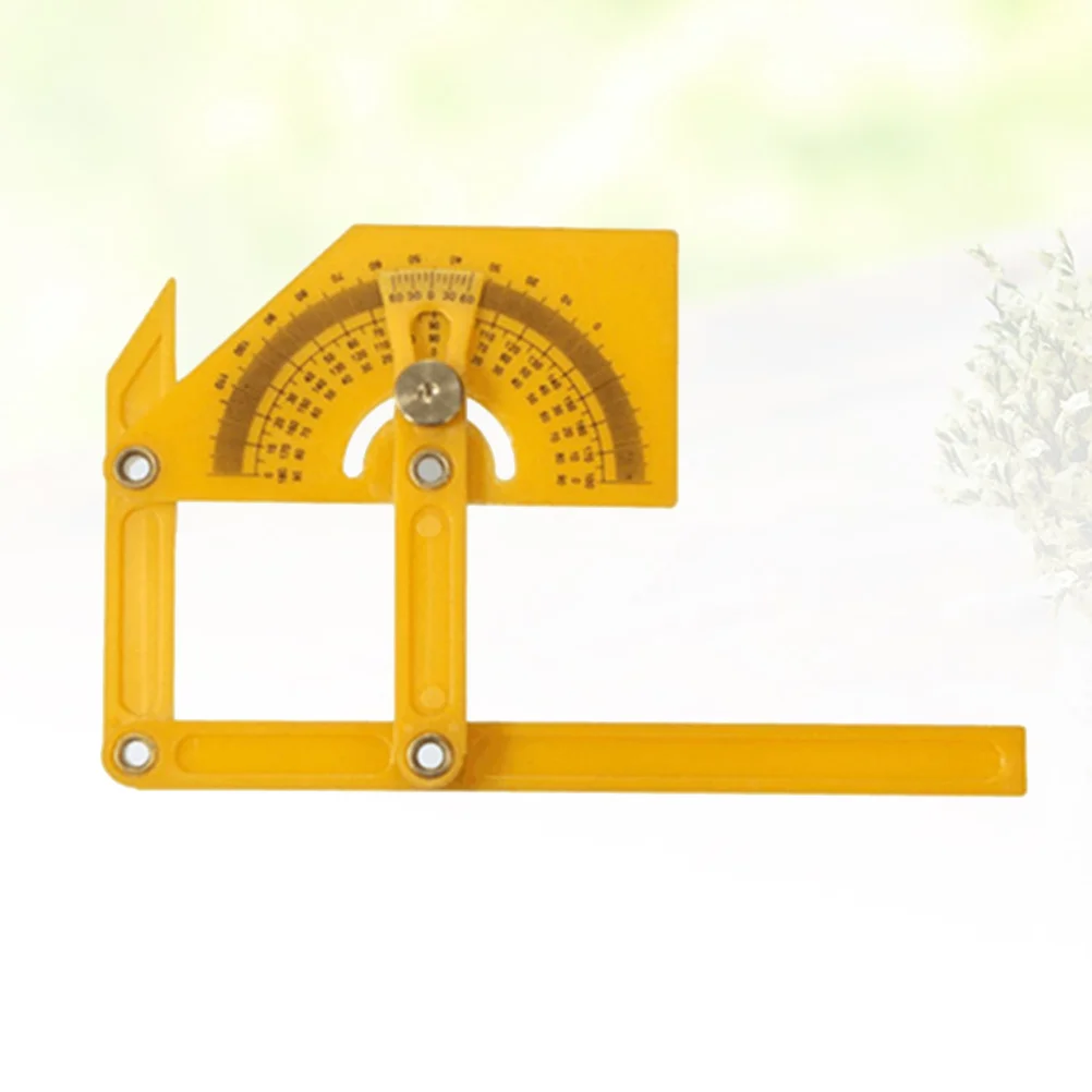 Foldable Multi Angle Ruler Abs Measuring Instrument For Carpentry Woodworking Marking Template Tool Indoor