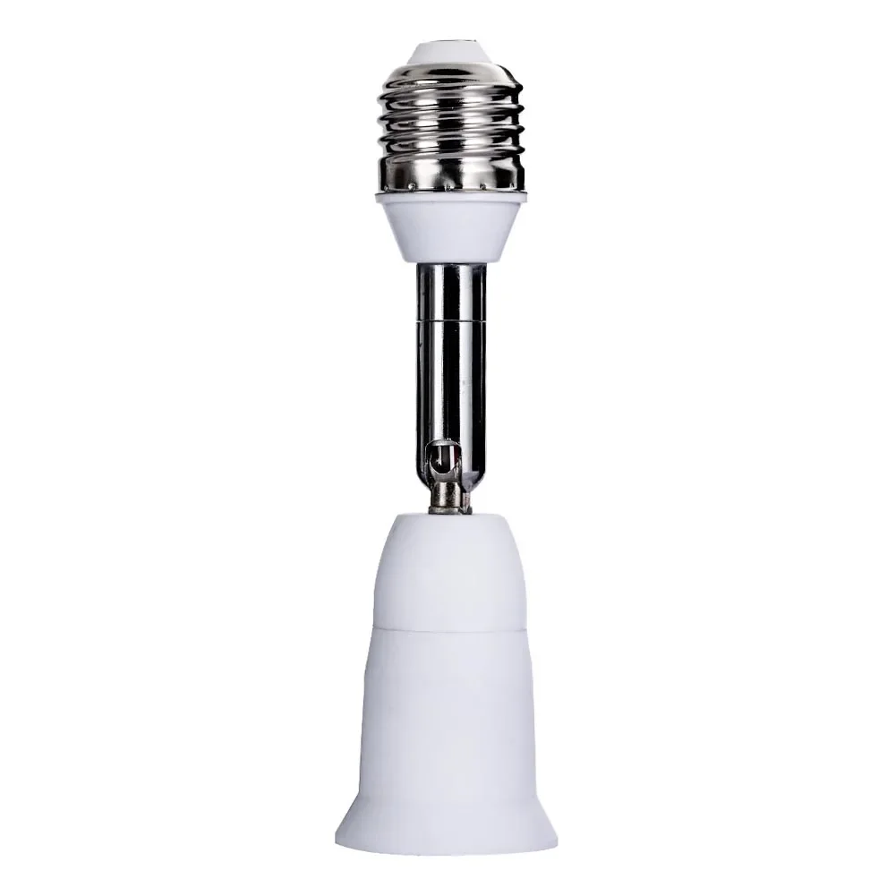 E27 to E27 Flexible Extend Extension Base LED Light Lamp Screw Bulb Extension Adapter Converter Socket Lighting Accessories